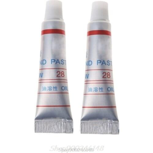 2pcs Diamond Abrasive Paste Compound Micron Glass Metal Polishing Grinding Tool Jy16 20 Dropship