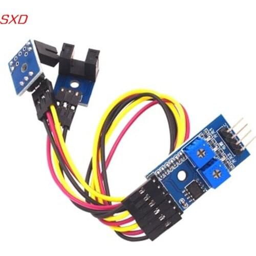 Free Shipping 10PCS 2 way speed measuring sensor module count module motor speed measuring slot type optocoupler module