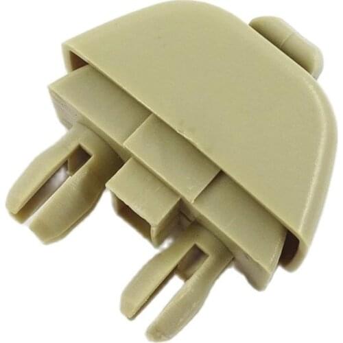 Beige Sun Visor Clip & Cap 6R0857561 For Passat B7 CIitigo Rapid Seat Mii 6R0 857 561 Y20