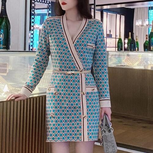 Модные платья в клетку Bsexy China At AliExpress