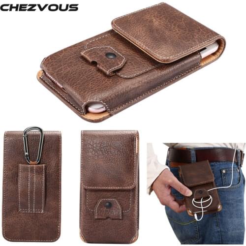 Fit for 4.7~5.1'' Phone Pouch Case Waist Bag for Iphone 6 6s 7 Belt Clip Bag Men Business Wallet for Samsung Galaxy S7 Edge