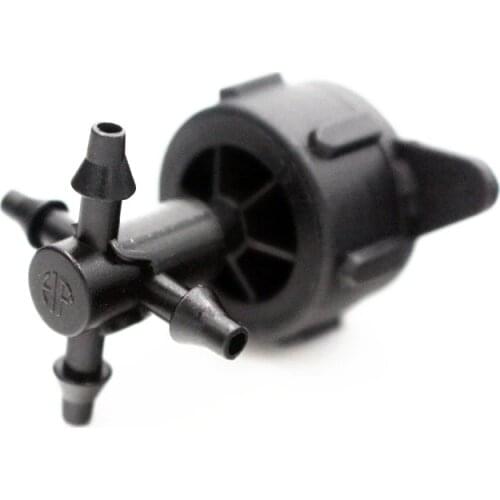 100pcs Pressure Compensating Dripper 1/8inch Barbs 5 Branches for 3mm/5mm Tubing Arrow Dripper Drip Irrigation Fittings S104