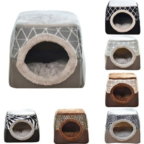 Pet Space Capsule Cat Dog House Cat Litter Villa Enclosed House Zebra Pattern Puppy Home Funny Cute Pet Accessories