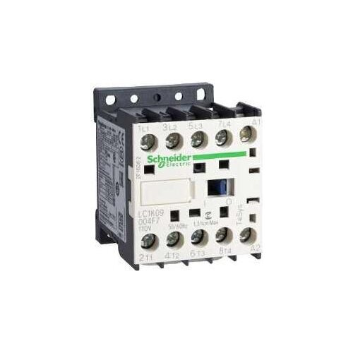 LC1K09004M7 LC7K09004M7 TeSys K contactor - 4P (4 NO) - AC-1 = 440 V 20 A - 220...230 V AC coil