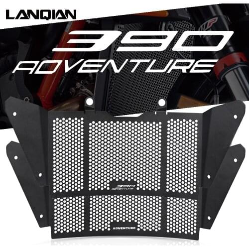 Motorcycle Aluminum Radiator Grille Guard Cover Protection Parts For 390 ADVENTURE ADV 390ADVENTURE 2019 2020 2021 Accessories