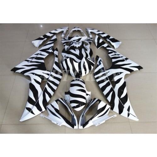 New ABS Motorcycle Fairing Kits Fit For Yamaha YZF 600 R6 2008 2009 2010 2011 2012 2013 2014 2015 2016 Black White