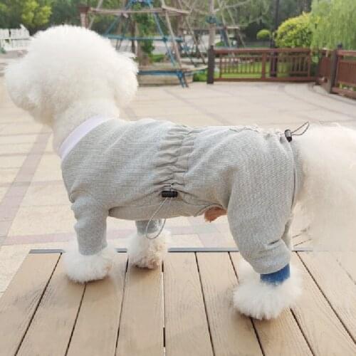 Pet Clothing Dog Jumpsuit Spring Autumn Winter Dog Clothes Yorkshire Bichon Poodle Schnauzer West Highland White Terrier Costume