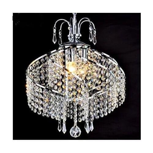 LED 110-220V crystal art chandelier bedroom corridor restaurant crystal droplight of lanterns free shipping chandelier