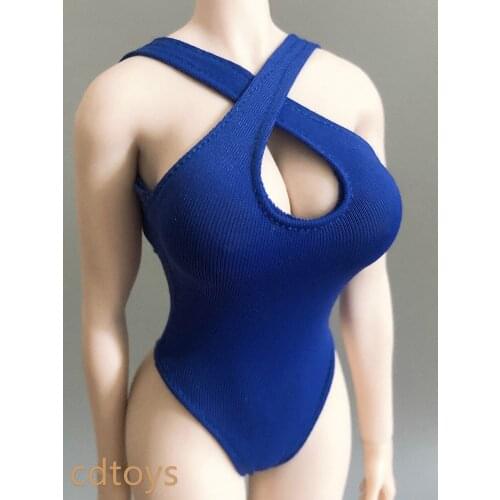 1/6 Scale Female Soldier Trendy Sexy One-piece Bikini Swimsuit Suits 12 Inch Tbl Ph Jo Action Figure Body Model