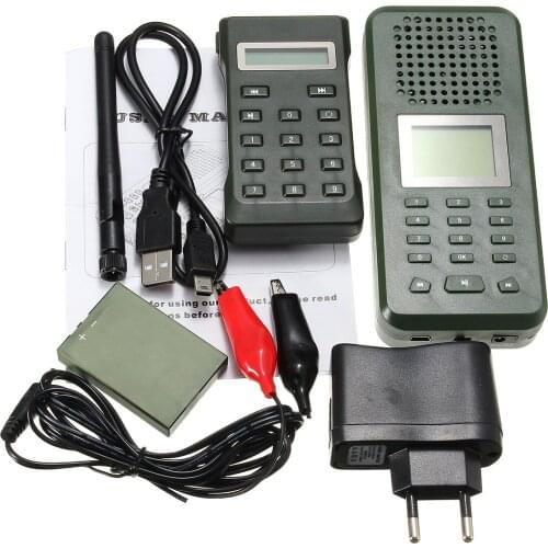 Lcd display with 300-500M remote controller hunting bird MP3 PLAYER 20W hunting decoy goose duck bird sounds caller