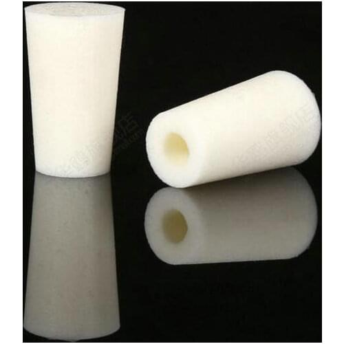 10pcs 20pcs Lab Silicon Stopper,Test Tube Hollow Plug Slicon Plugs for Experiment