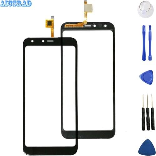 AICSRAD 5.3" Touch Screen For Doogee X53 Touch Panel Glass For Doogee X 53 Touchscreen Front Glass +Tools