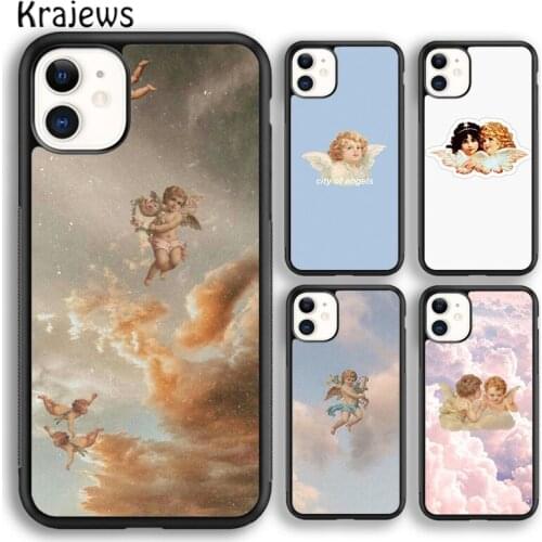 Krajews Angels Aesthetic Aesthetics Phone Case Cover For iPhone 5 SE 6s 7 8 plus X XR XS 11 12 pro max Samsung Galaxy S8 S9 S10