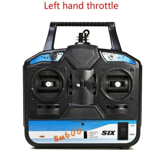 SM600 Emulator 6 Channel RC Aircraft Flight Simulator Support G4/G3.5/ XTR5.0 For RC Plane Helicopter Drone Training