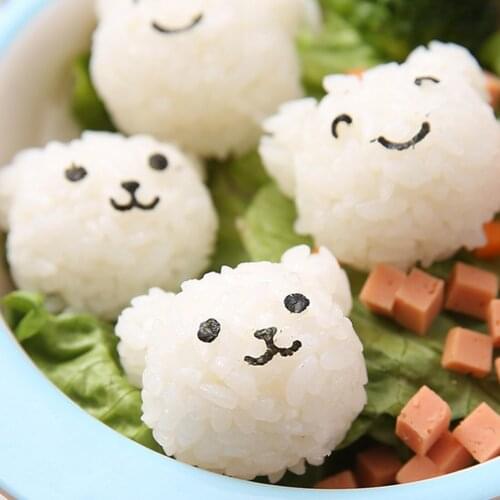 Baking Mold Kitchen Accessories Rice Ball Mold DIY Sushi Tool Nori Punch Embossing Device Cute Creative Mould Bakeware Tools