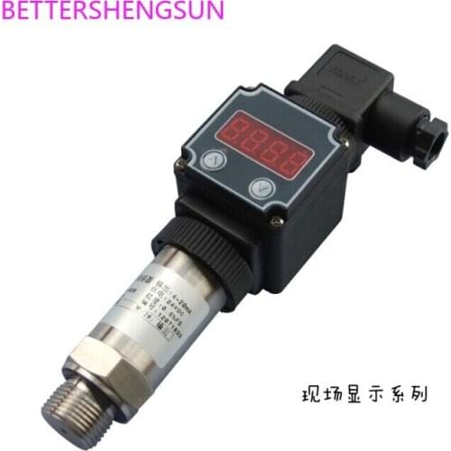 Intelligent Pressure Transmitter Sensor with Digital Display 0-20mpa 10MPa 4-20mA Field Display