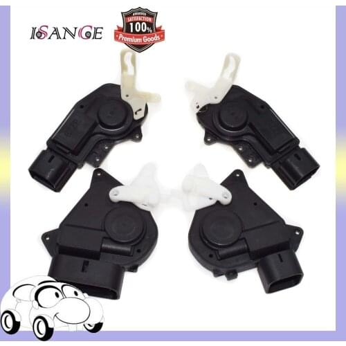 ISANCE Power Door Lock Actuator Front left Right & Rear left Right Set For Toyota RAV4 2.4L 2000 2001 2002 2003 2004 2005