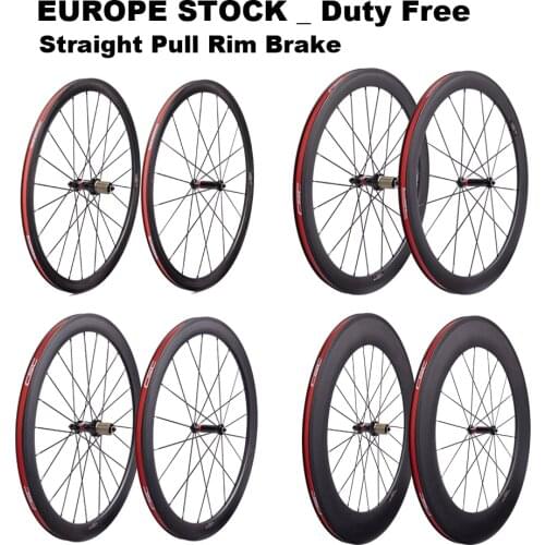 700C Road Bike Cycling T800 Carbon Wheels 38/50/60/88mm depth 23/25mm Novatec Straight Pull AS511SB AS522SB Hub Bicycle Wheelset