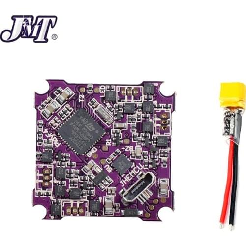 JMT Play F4 Flight Control 1-2S 4 in 1 Brushless ESC 5A BL_S + Pigtail Power Wire 100F Capacitor for DIY RC FPV Drone BWhoop