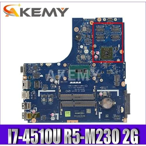 LA-B091P Motherboard For Lenovo B50-70 N50-70 B50-80 Motherboard i7-4510U CPU R5-M230 2G LA-B091P Rev: 1 Motherboard Test