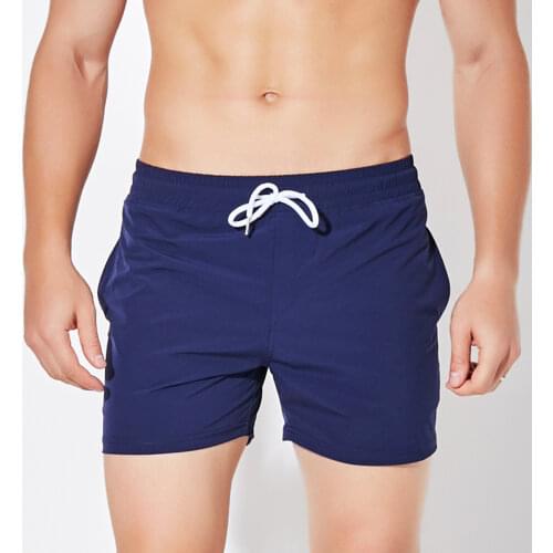 AIMPACT Mens 3 Inch Quick Drying Stretch Gym Shorts Solid Casual Beach Shorts AM2362