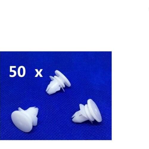 50X For Volvo V70,S80,XC90 Door Moulding Clips,Exterior Bumpstrip Clips 30784514