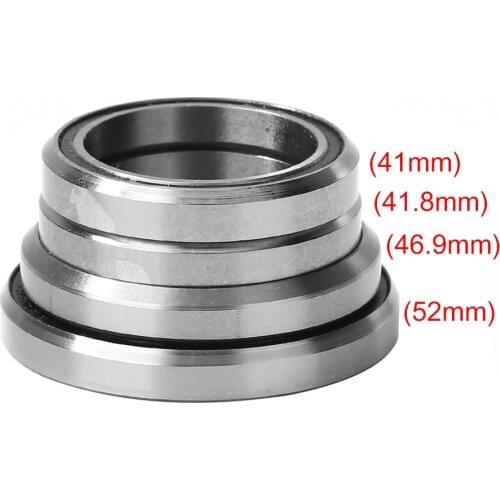 41mm/41.8mm/46.9mm/52mm Bike Headset Bearings Mountain Bicycle Steel Repair Bearing 45° MTB Cycling Parts Accessories