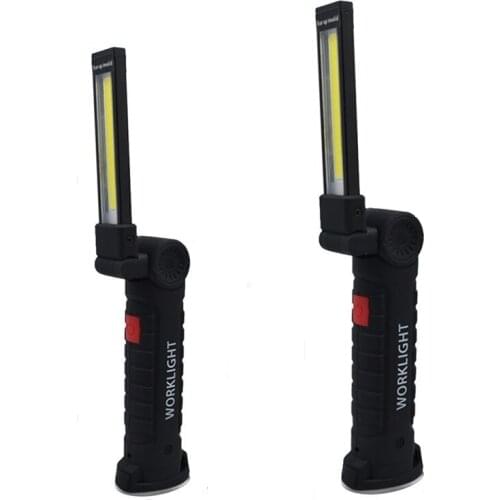 COB Handheld Movable Work Lights Multi-functional And Folding Emergency Lights Portable LED Work Lights