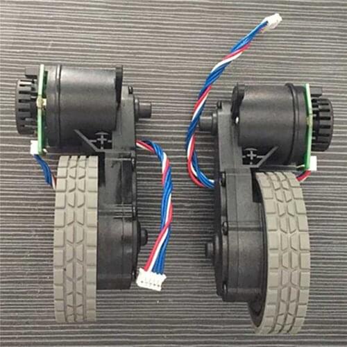 Drive Wheel Right Left Wheel Vacuum Cleaner L R Wheels for ECOVACS Earth DT85 DT83 BFD-yv BFD-yt DN650 Vacuum Cleaner Part