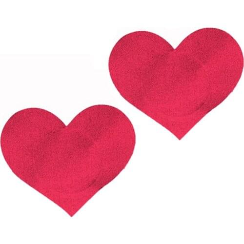 Women Heart Shape Nipple Cover Self Adhesive Nipple Covers Flirting Breast Stickers Disposable Pasties Invisible Cubre Pezon