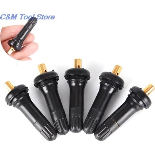 1Pcs Tire Pressure Monitoring System Anti-explosion Snap In Tire Valve Stems Snap In Tire Valve Stems Sensor Valve Stem