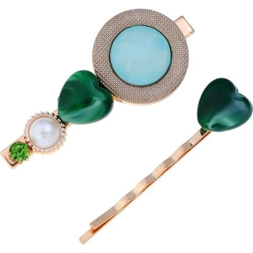 Trendy Hair Clip Clamp Barrettes Hairpin for Women Girls Geometric Hair Pins Decorative Hair Accessories