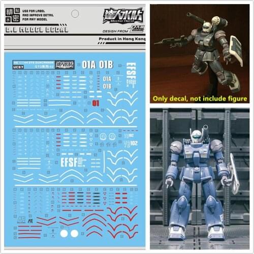 D.L high quality Decal water paste For Bandai HG 1/144 GTO Guncannon Gundam DL181