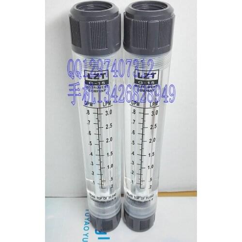 LZT-15G pipeline liquid flowmeter 0.1~0.8GPM, 0.2~3LPM liters of water meter