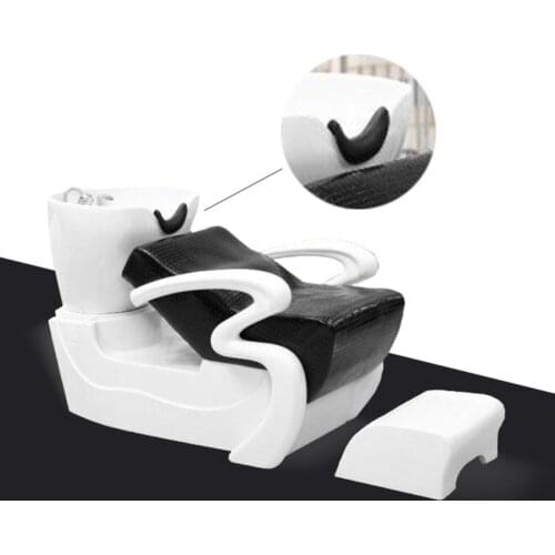 1 Pc Black Silicone Hair Cut Shampoo Washing Head Pillow Neck Rest Suction Cup Hair Wash Sink Basin Hairdresser Accessories