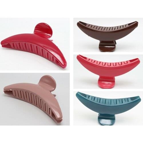 Fashion Lady Women Large Plastic Hair Claw Clamp Clips Shower Hairpins 108mm