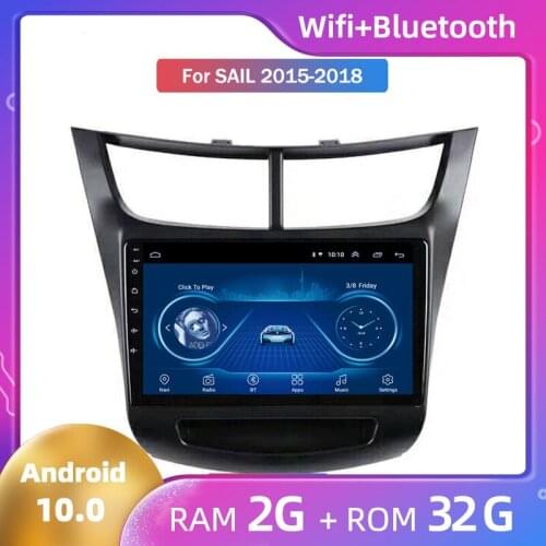 Android10 Auto Radio Car Multimedia Player for Chevrolet Sail 2015 2016 2017 2018 Navigator car GPS All-in-One Navigatio Machine