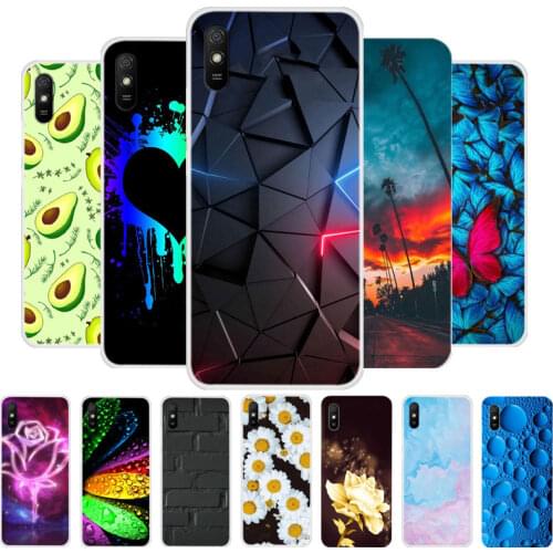 For Xiaomi Redmi 9A Case Redmi 9A Bumper Silicone TPU Soft Phone Cover For Xiaomi Redmi 9A Redmi9A 9 A Cases Cartoon