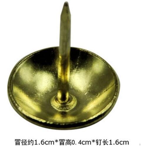 Timbal dedicated pure copper nails copper nails fat blister copper nail doornail diameter 6CM fine decorative nails