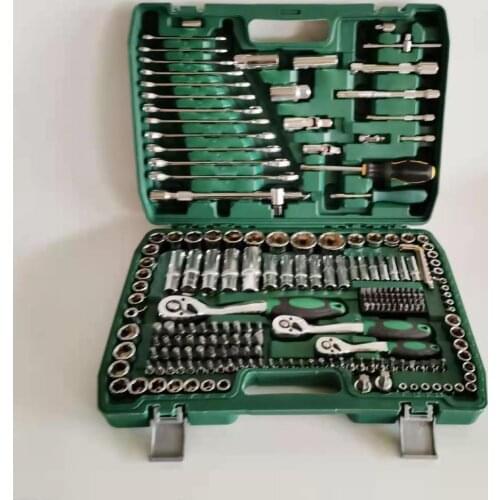16-Piece 72-Tooth Socket Wrench Set Manual Auto Repair Tool