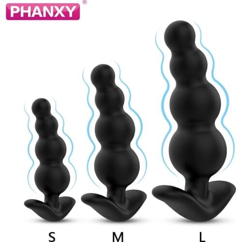 PHANXY 3 Size Silicone Anal Plug Adult Sex Shop Prostate Massager Dildo Stimulator Women Sexules Toys Butt Plug Goods for Adults