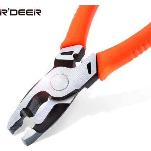 Cable Cutter 9"/225mm Wire Stripper CR-V Electrician Crimping Pliers Hand Tools