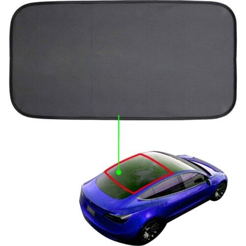 Model 3 Sunshade Car Sun Visor Rear Sun Shade For Tesla Model 3 Roof Sunshade Skylight Shades Protector Accessories