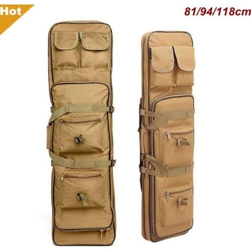 Hunting Accessories Tactical Nylon Gun Bag Case 81 94 118cm Outdoor Carrying Rifle Bags Military Gun Case For Hunting Shooting