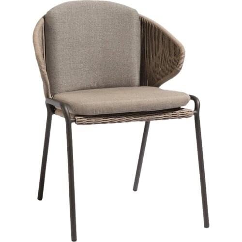 Rope outdoor patio garden sets table and chairs dining table furniture sets