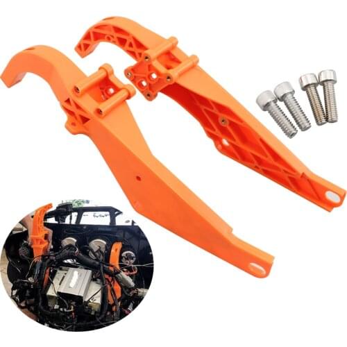 Motorcycle Pair Inner Fairing Batwing Support Bracket Holder For Harley Touring Dresser FLHX Electra Street Tri Glide 96-13