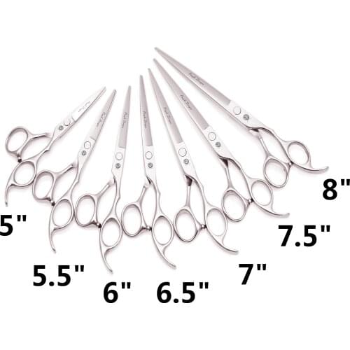 Y1216 5" 5.5" 6" 6.5" 7" 7.5" 8" Hairdressers Professional Hairdressing Scissors Barber Hair Thinning & Hair Cutting Scissors