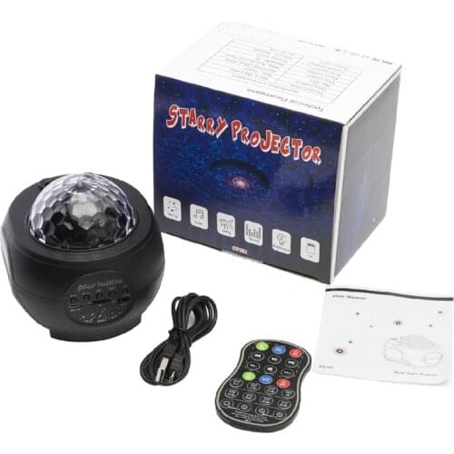 Star Projector Night Lights,Best Gift for Kids Adults for Bedroom/Party with Bluetooth Speaker, Voice Remote Control