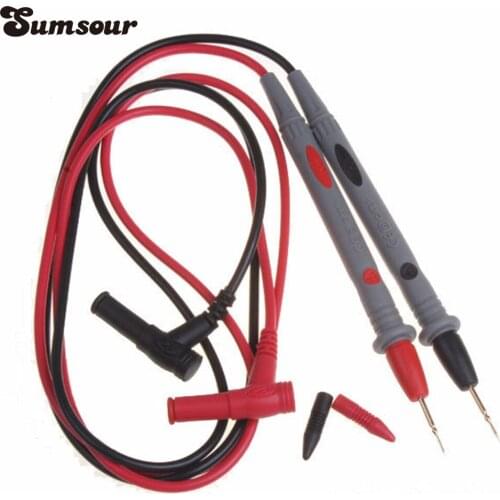 1 Pair of VICTOR Digital Multimeter Universal Probe Test Lead Pin Needle Tip Meter Multimeter Tester Lead Probe Wire Pen Cable