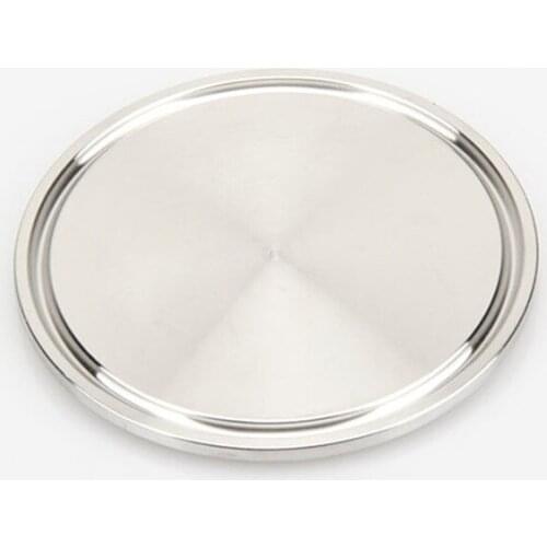 183mm O/D 304 Stainless Steel Sanitary Tri Clamp Ferrule End Cap Sanitary Homebrew Pipe Fitting